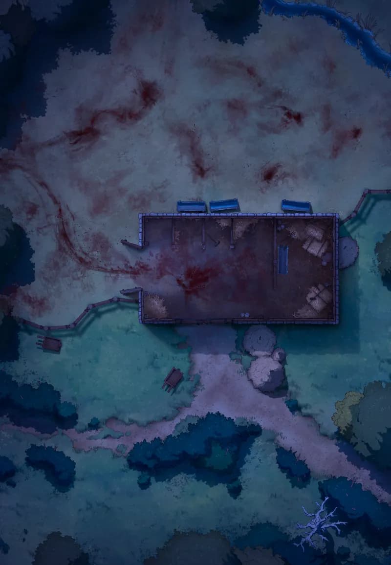 Ages of the Vale: Barn map, Indoors Shuck Attack Night variant thumbnail