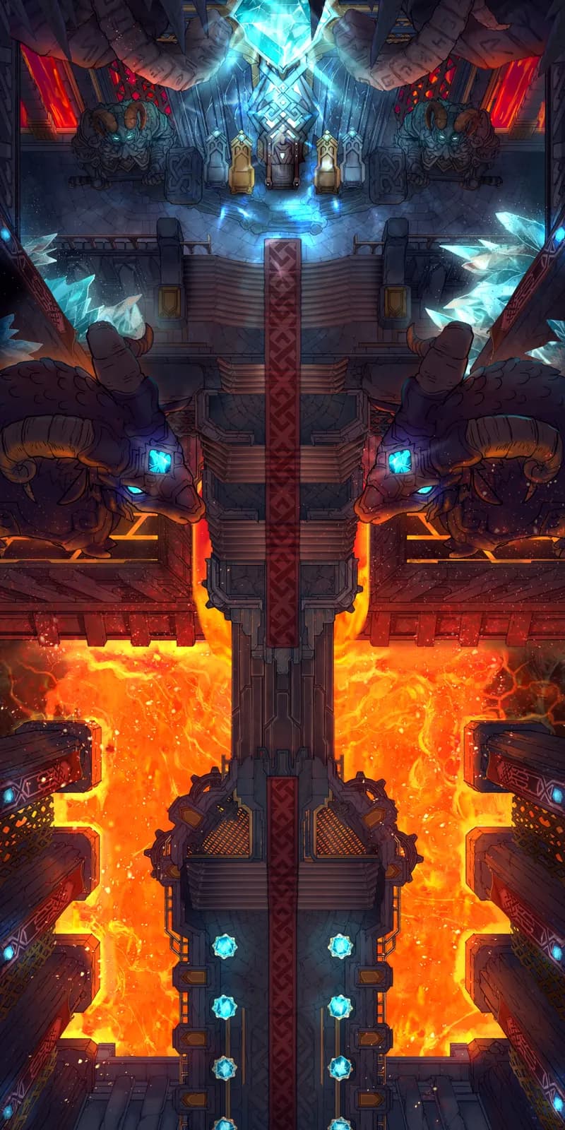 Dwarven Throne Hall map, Original variant thumbnail