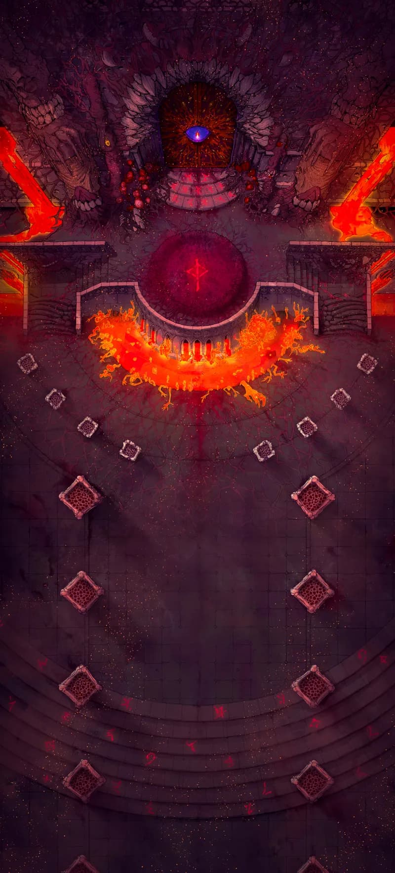 Nightmare Dragon Lair map, Lava variant thumbnail