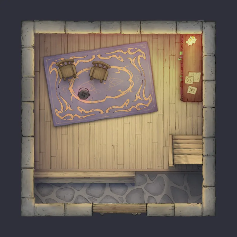Magic Wizard's Tower map, Ground Floor 06 variant thumbnail