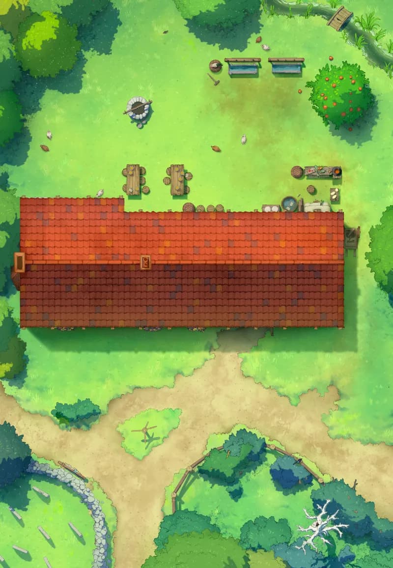 Ages of the Vale: Inn map, Roof Original Day variant thumbnail