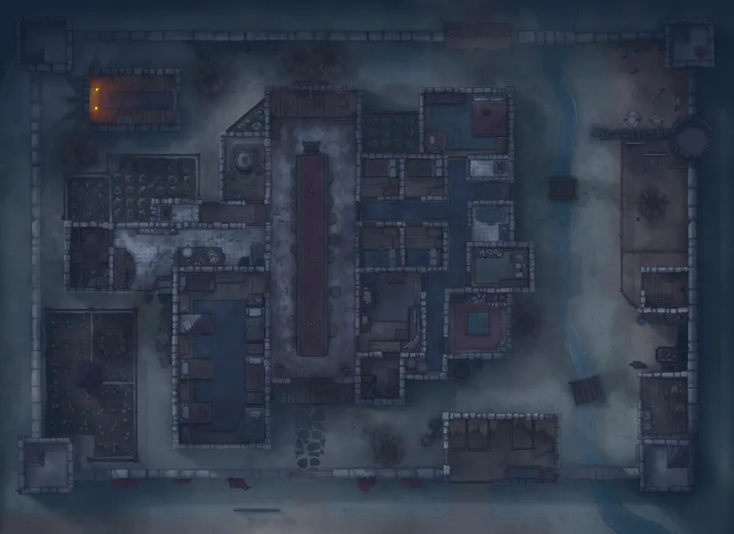 Adventurers' Guildhall map, Zombie Night variant thumbnail