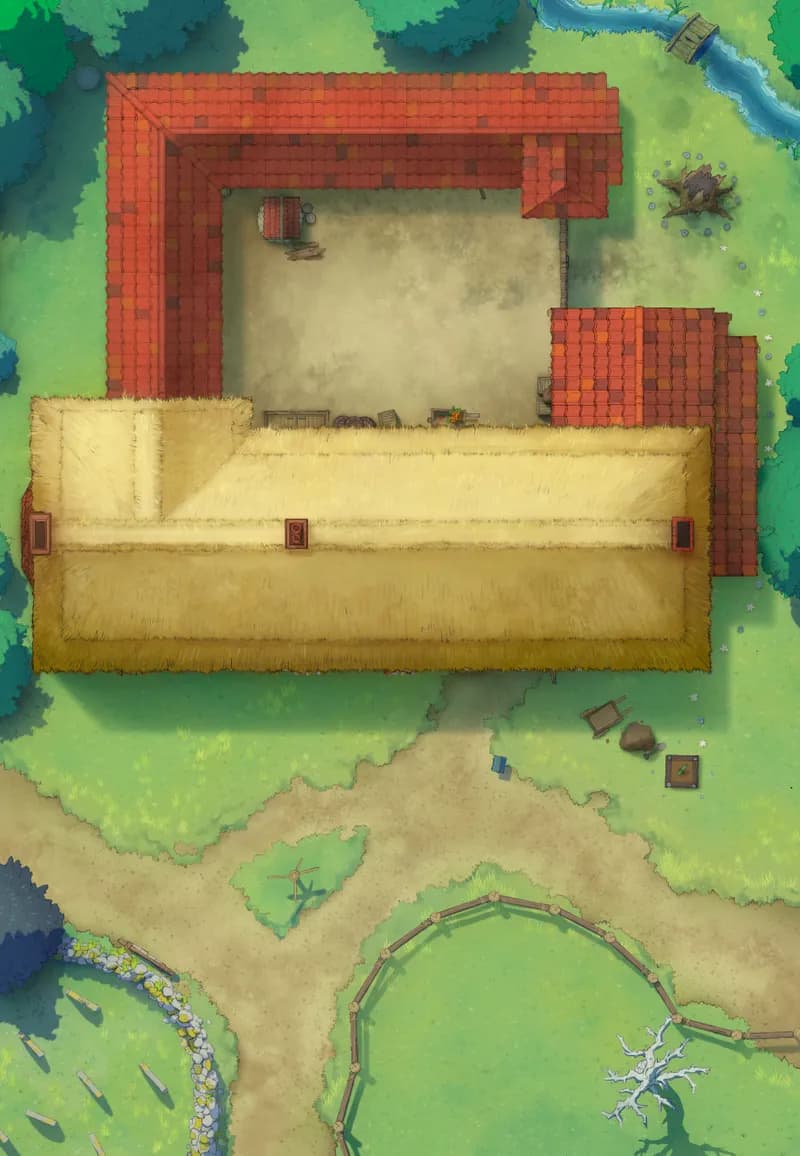 Ages of the Vale: Coaching House map, Roof Dryad Ceremony variant thumbnail