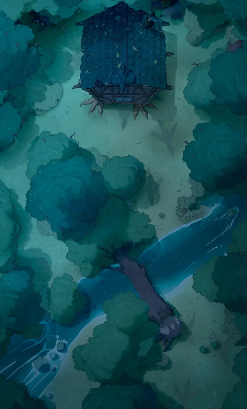 Baba Yaga's Domain map, Original Night variant thumbnail