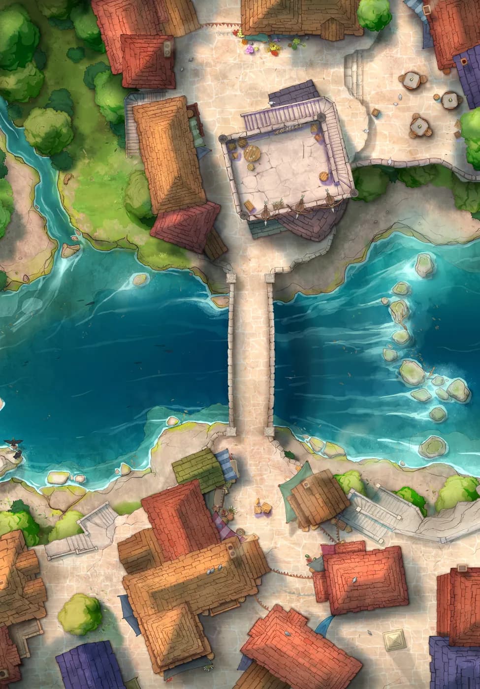 Bridge Town map, Original Day variant thumbnail