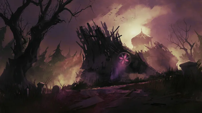 Forgotten Chapel map, Sunset variant