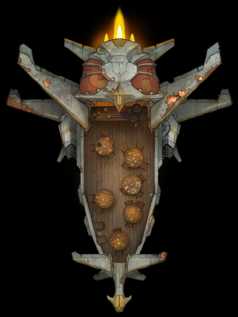 Airships! Pt. 2 map, Metal Angel Bo's Bar variant thumbnail