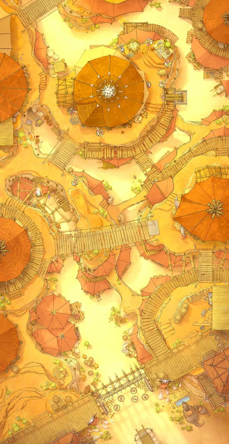 Goblin City Centre map, Sunblaze variant thumbnail