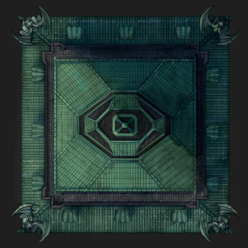 Arcane Clocktower map, Roof variant thumbnail