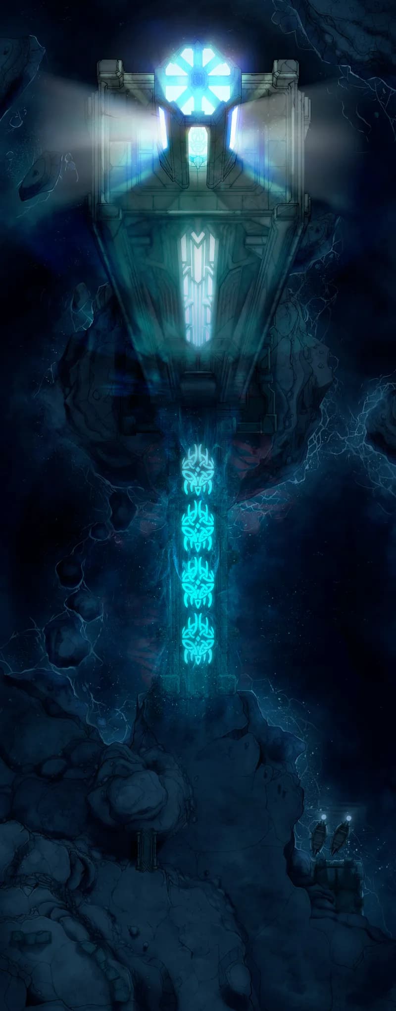 Chthonic Lighthouse map, Activated variant thumbnail