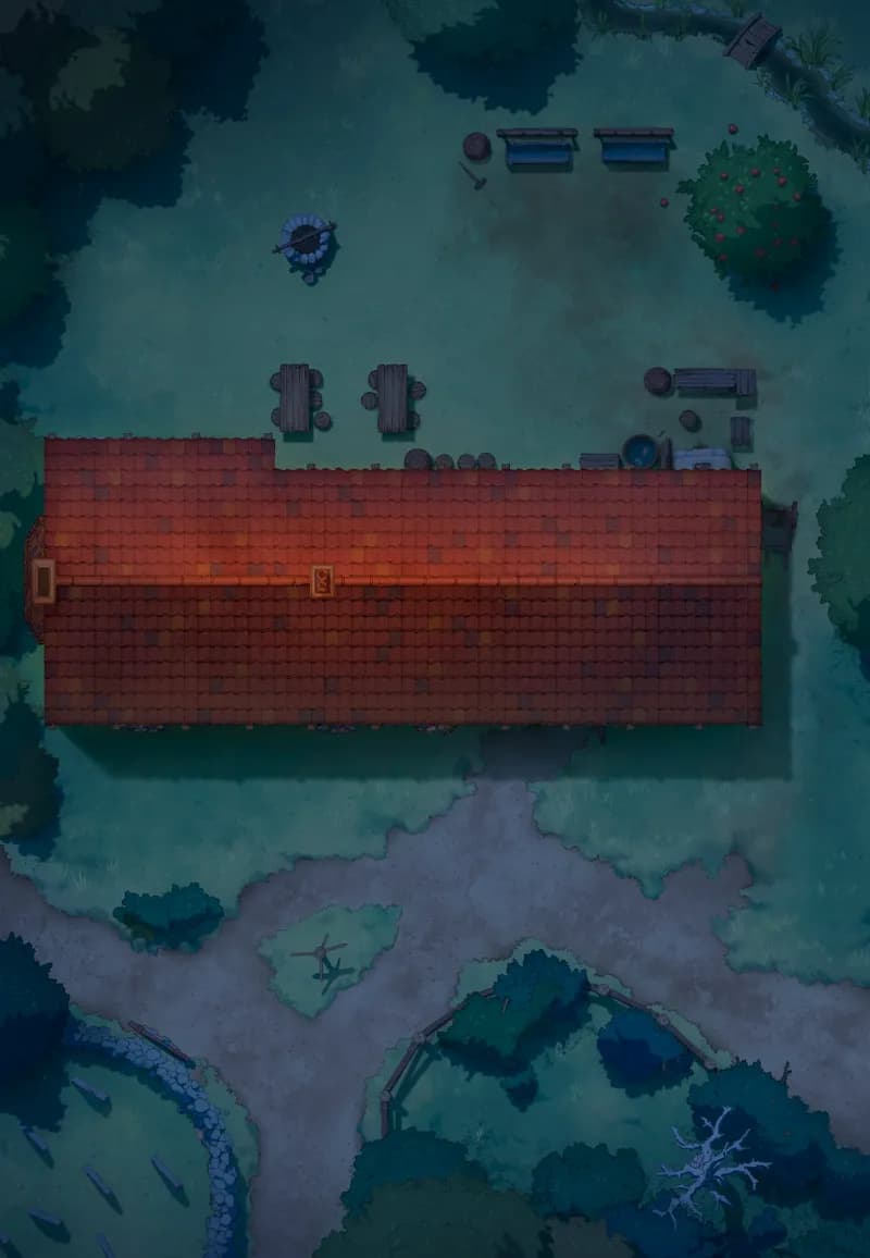 Ages of the Vale: Inn map, Roof Original Night variant thumbnail