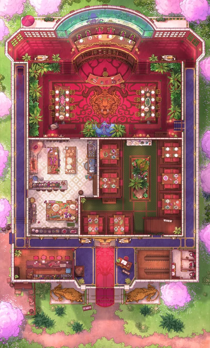 Monster Hunter Restaurant map, Spring Day variant thumbnail