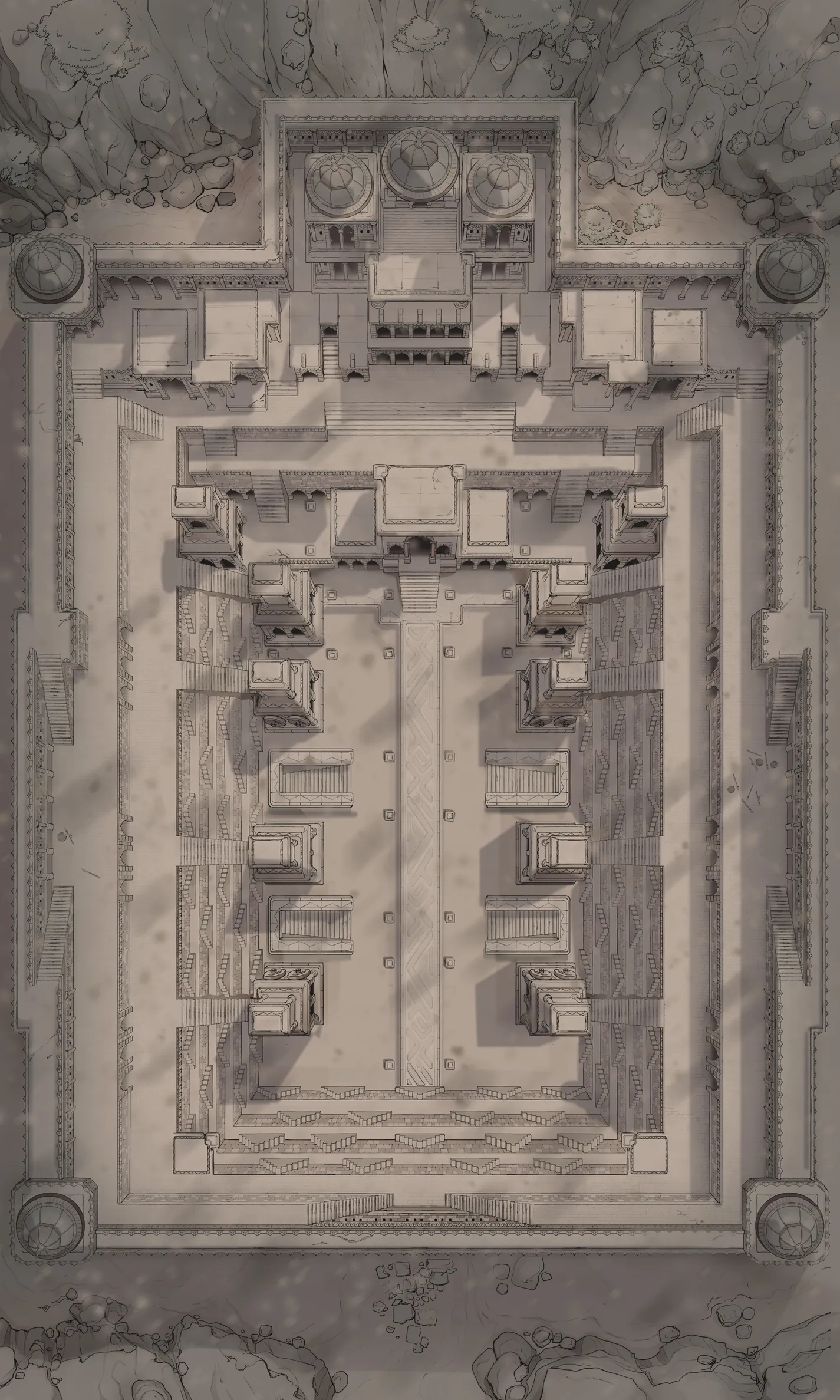 Ancient Stepwell map, Ashfall variant thumbnail
