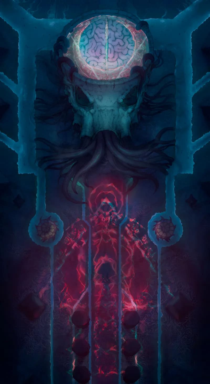 Elder Brain Lair map, Cult Summoning variant thumbnail