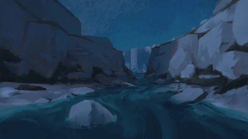 Medusa's Wake map, Natural Night variant