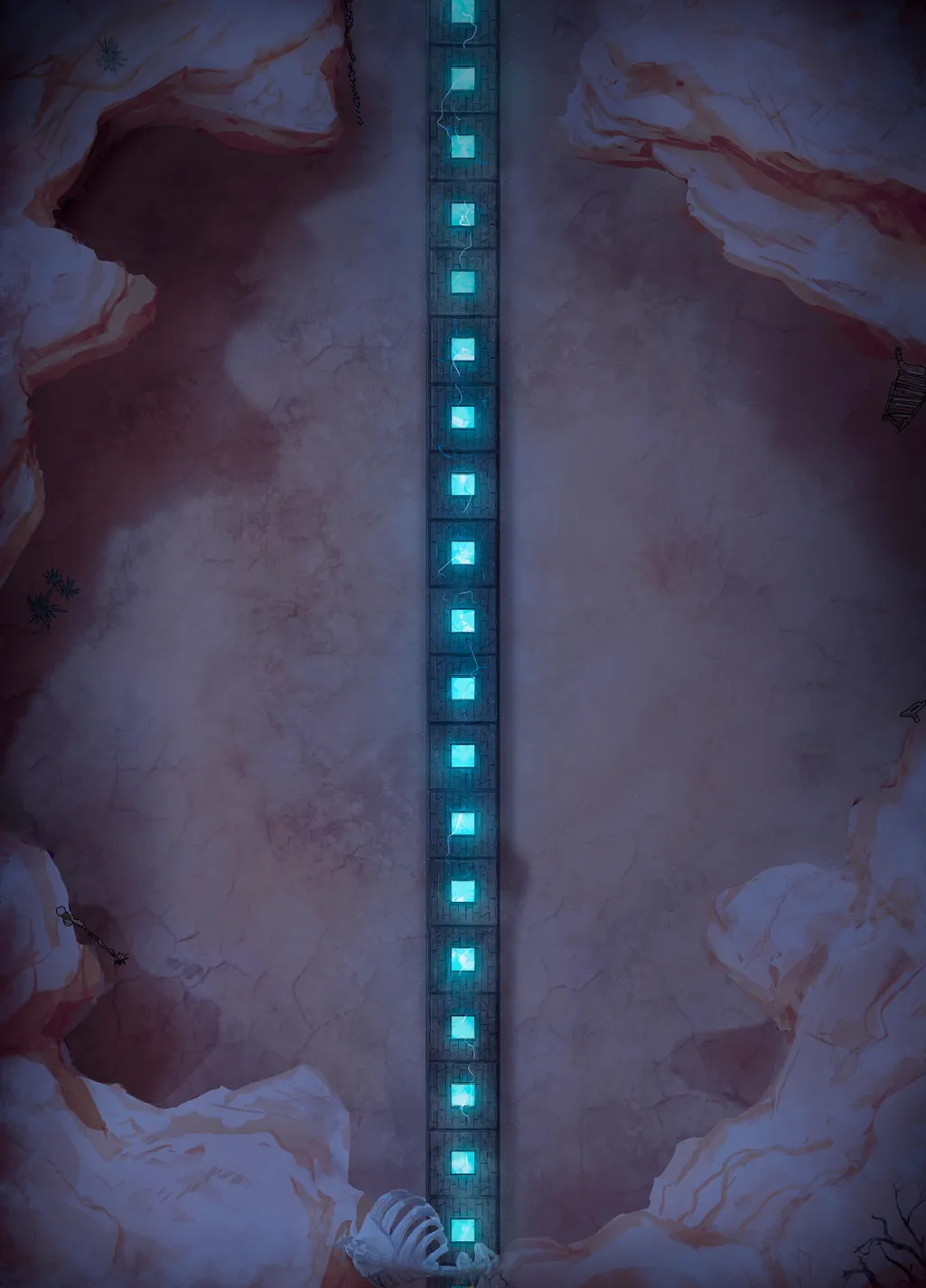 Desert Canyon map, Lighting Rail Night variant thumbnail