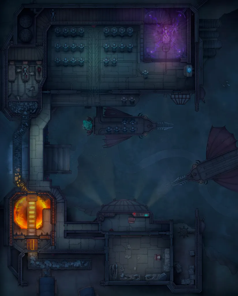 Warforged Factory map, Original Night variant thumbnail