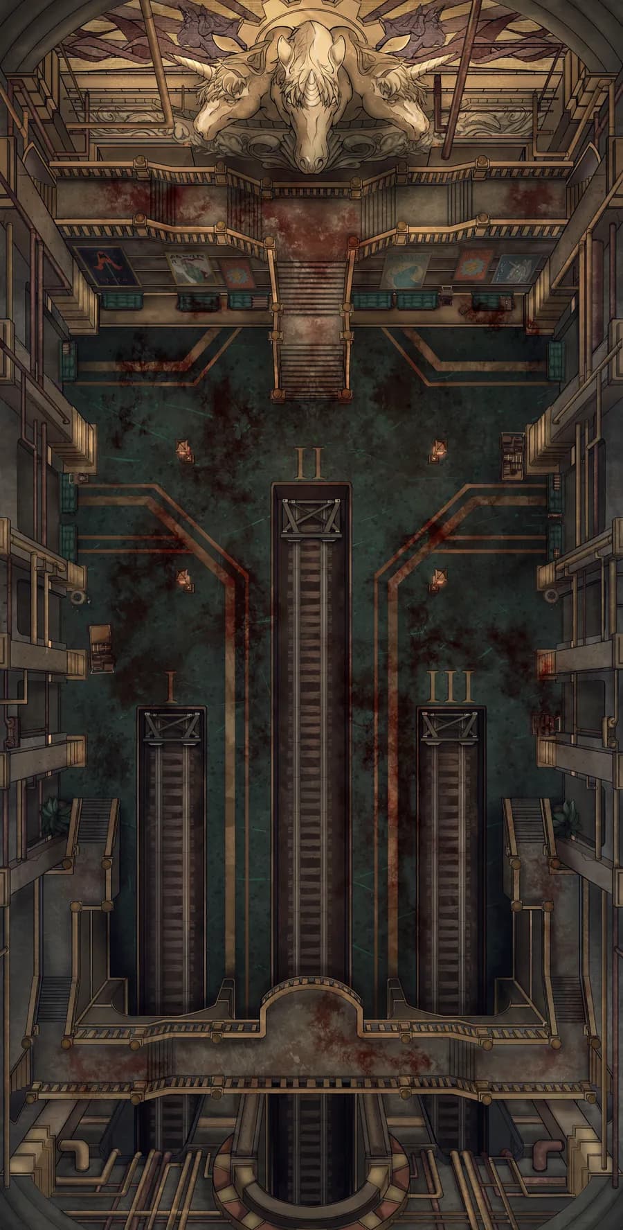 Train Station Platforms map, Massacre variant thumbnail