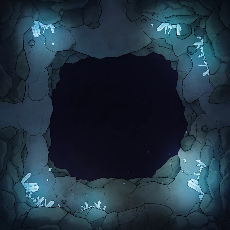Modular Caves map, Crystal Caverns Small Crystals 03 variant thumbnail