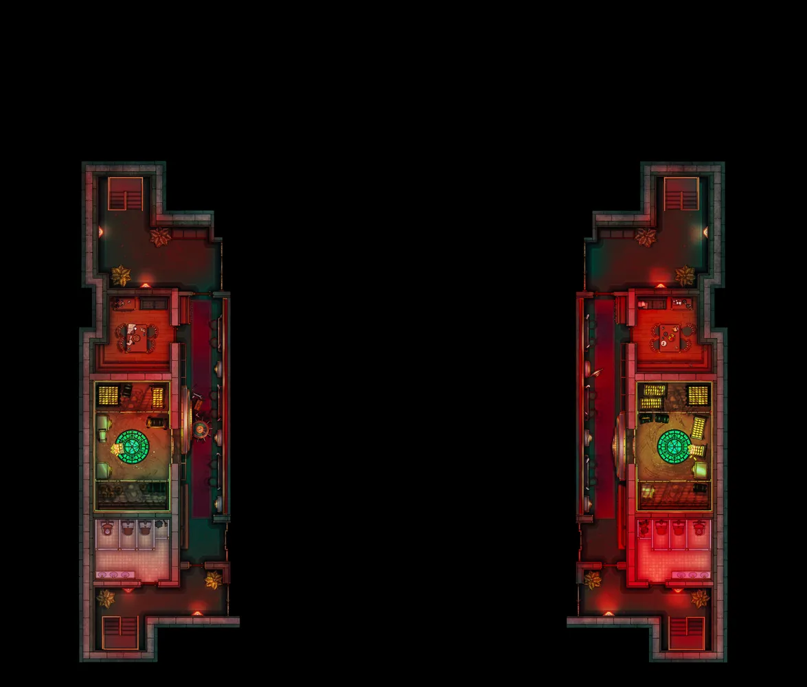 Wizard Bank Interior map, Floor 01 Alarm variant thumbnail