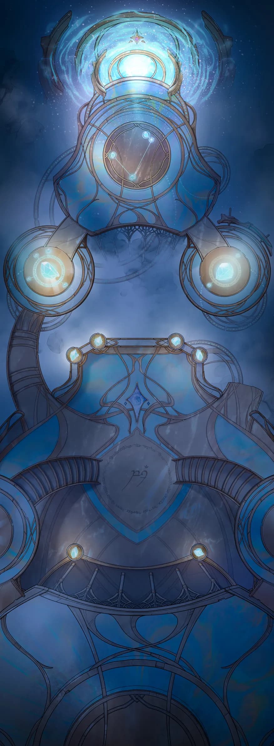 Elven Magitech Portal map, Original Night variant thumbnail