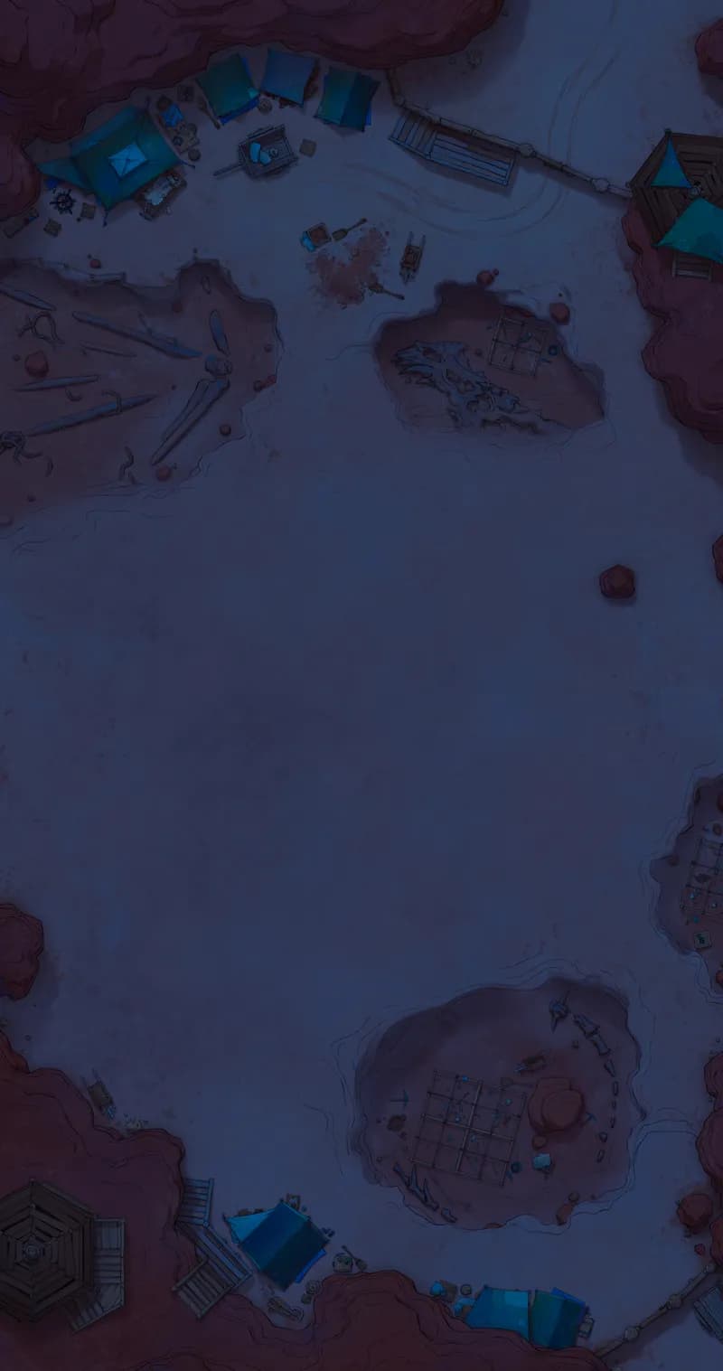 Archaeological Dig map, Stage 2 Night variant thumbnail