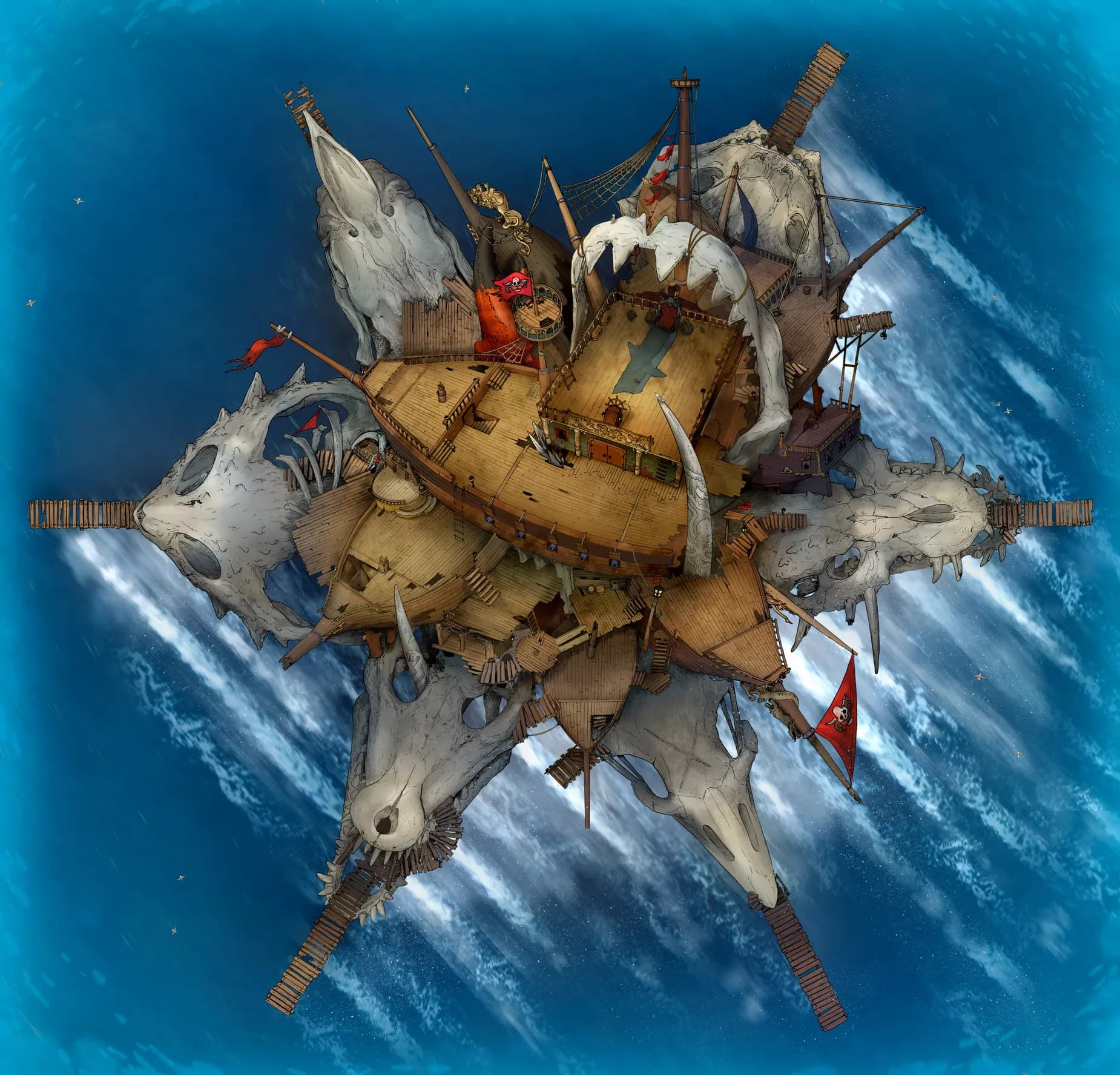 Pirate Lord's Lair map, Sailing variant thumbnail