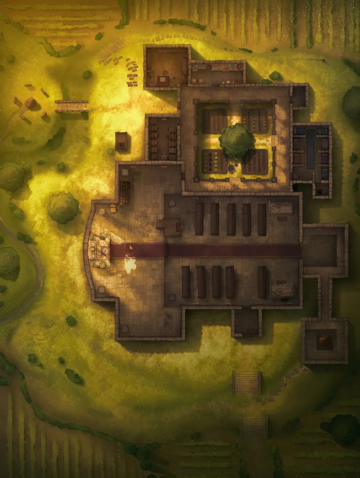 Pseudodragon Lair map, Sunset variant thumbnail
