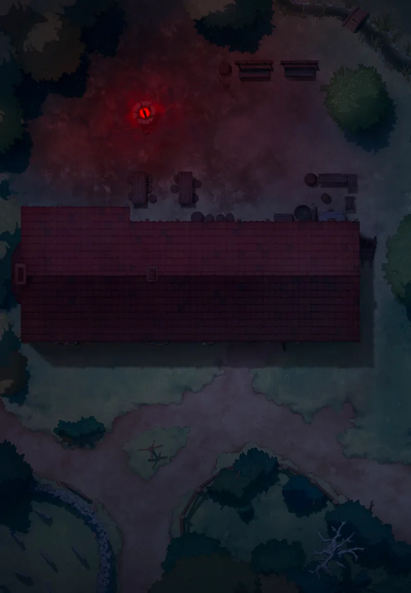 Ages of the Vale: Inn map, Roof Hexed Well variant thumbnail