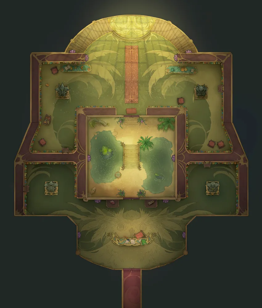 Great Library map, B0 Ground Floor Day variant