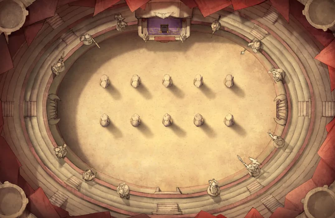 Colosseum of Challenges map, Columns Day variant thumbnail