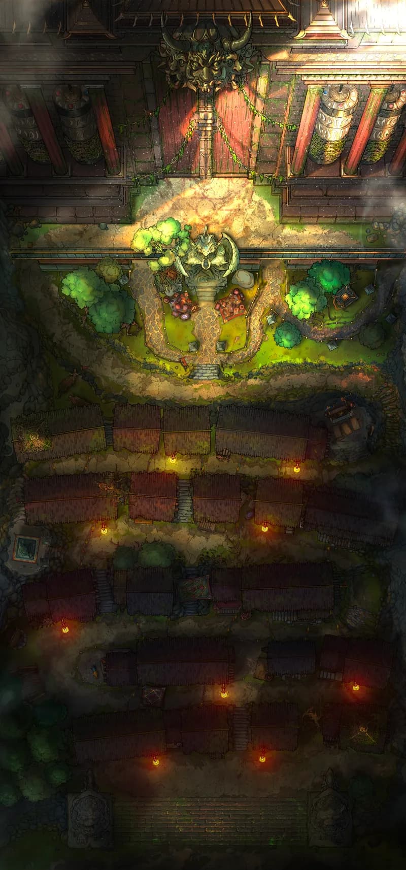 The Forbidden Gates map, Vivid variant thumbnail