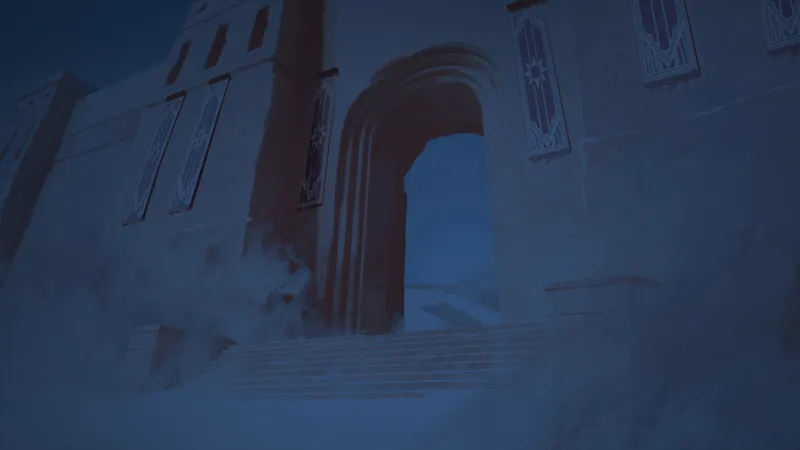 Oasis City map, Lifeless Gate Night variant