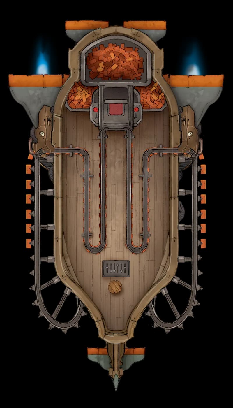 Airships! Pt. 3 map, Jet Engine Brick Layer variant thumbnail