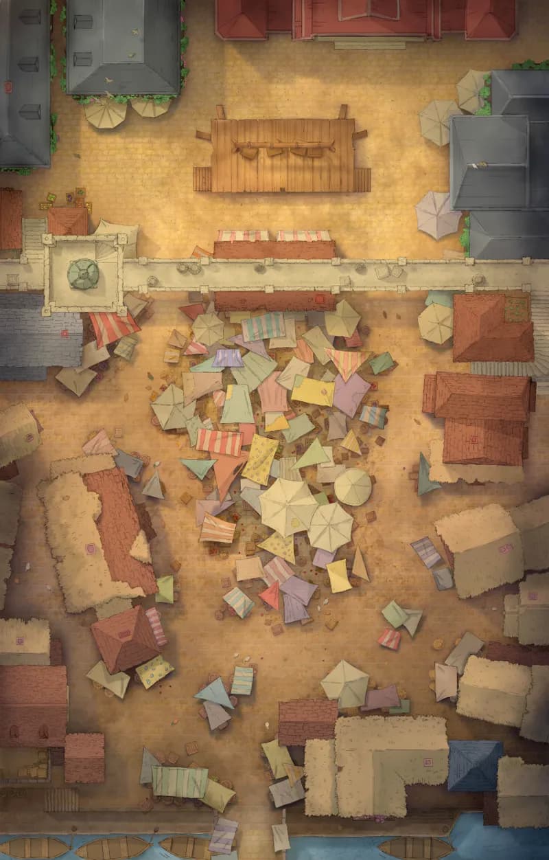 City Marketplace map, Gallows Day variant thumbnail
