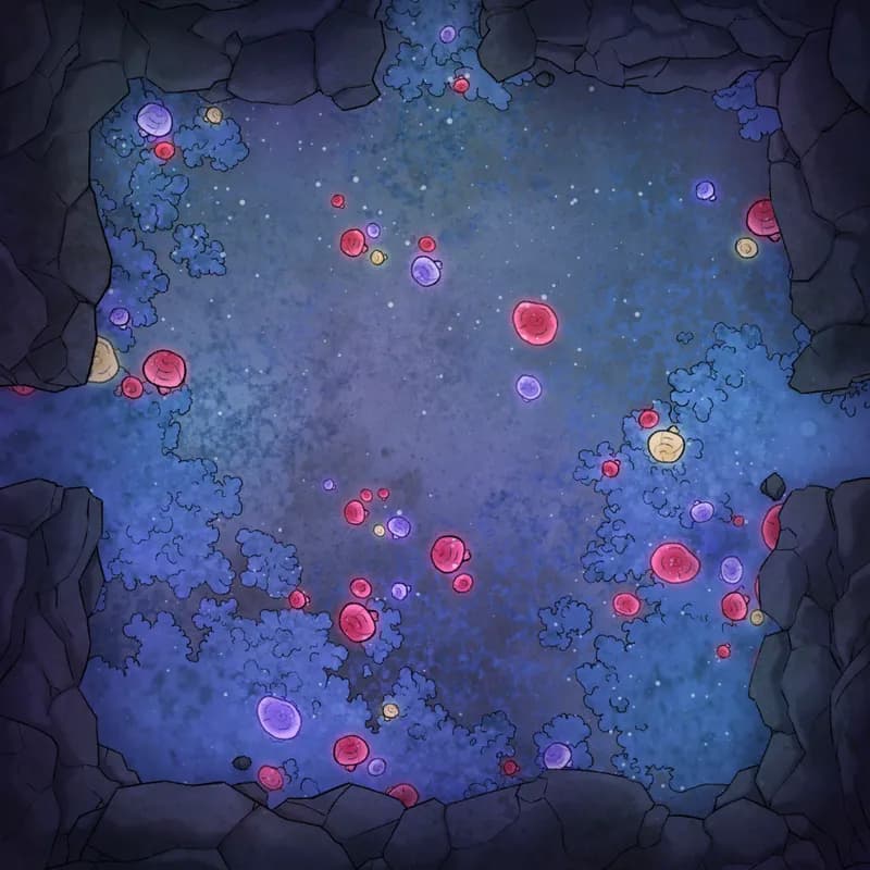 Modular Caves map, Mossy Mushroom 03 variant thumbnail