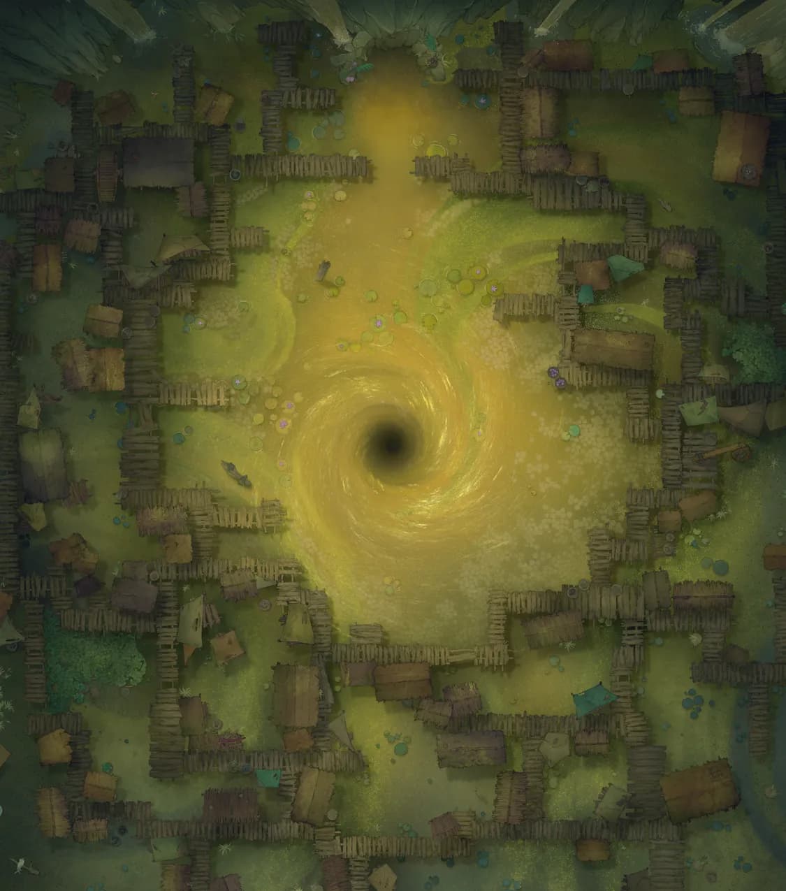Bullywug Swamp map, Vortex Day variant thumbnail