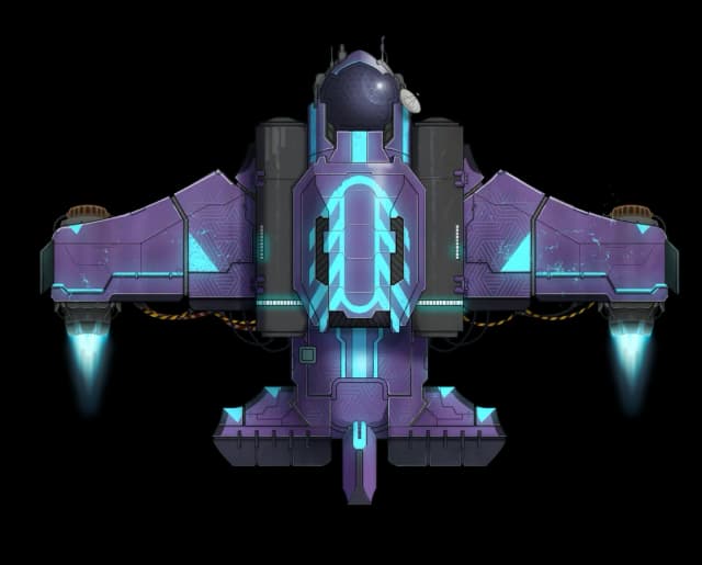 Cargo Camel map, Ultraviolet Exterior variant