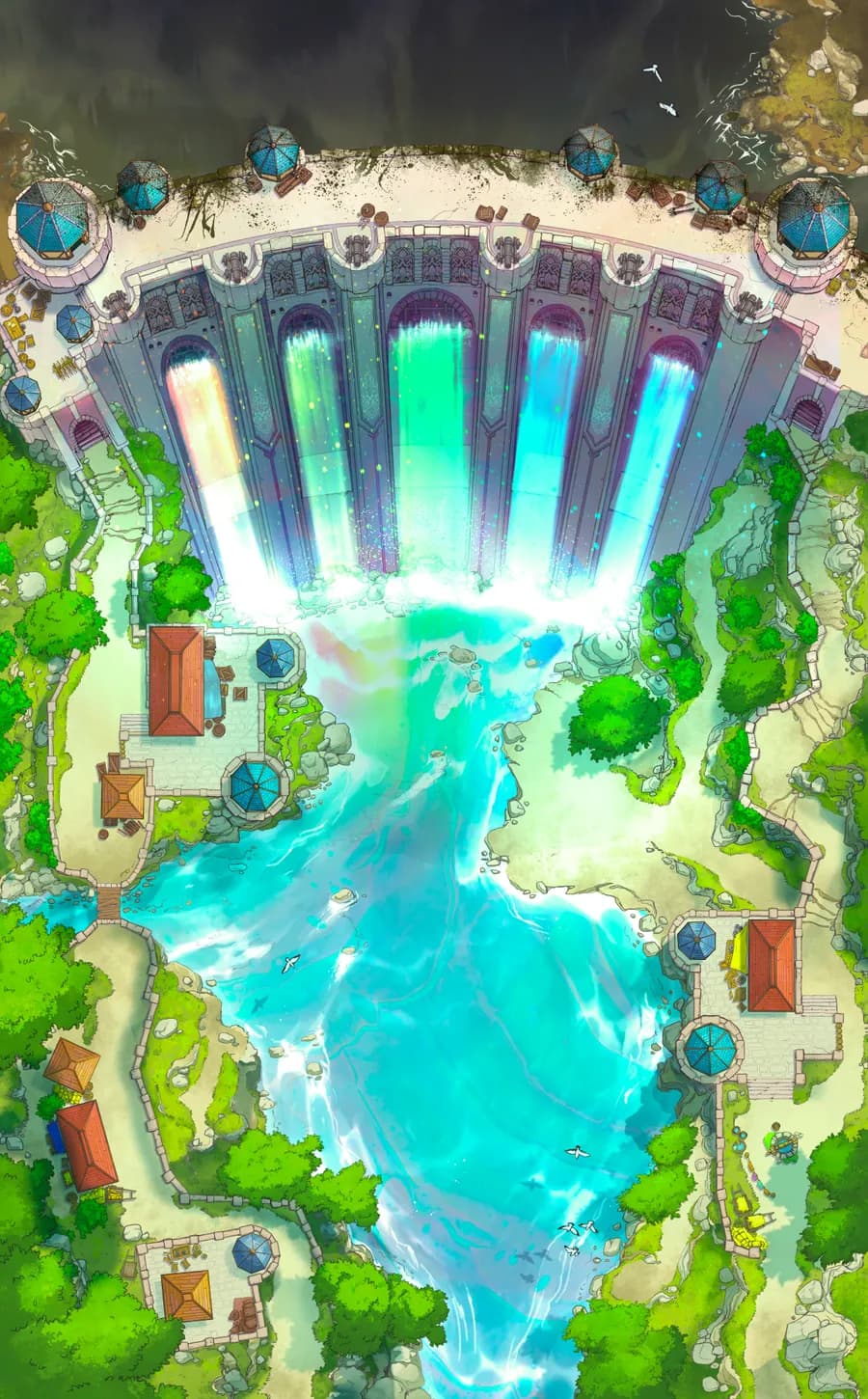 Fortified Dam map, Purification Day variant thumbnail