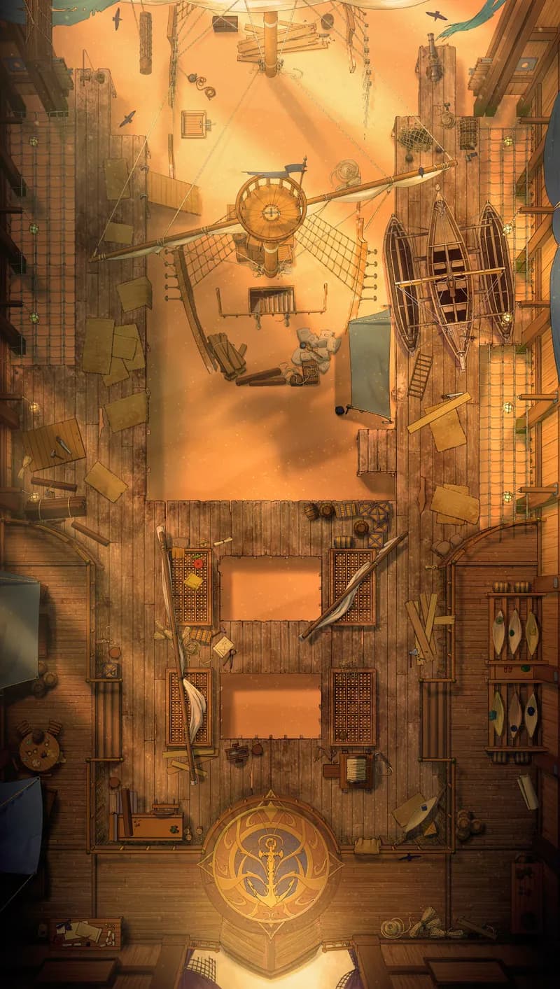 Secret Sailor Lair map, Desert Day variant thumbnail