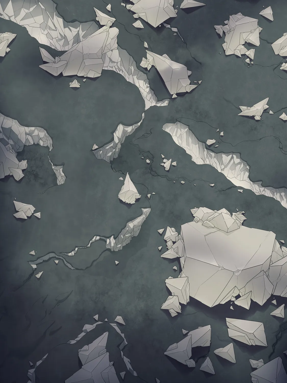 Megalith Gate map, Grey Wastes variant thumbnail