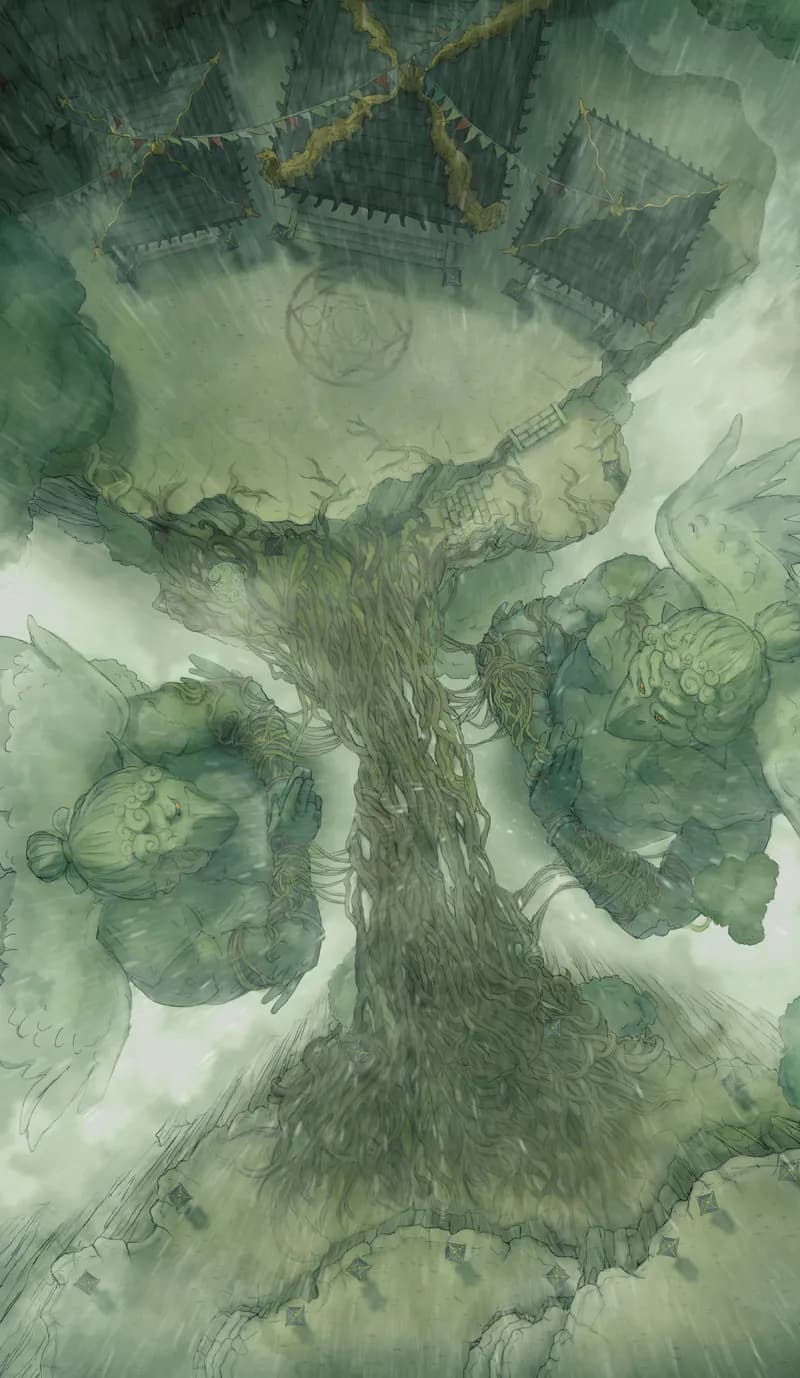 Mountain Monastery map, Rain Day variant thumbnail