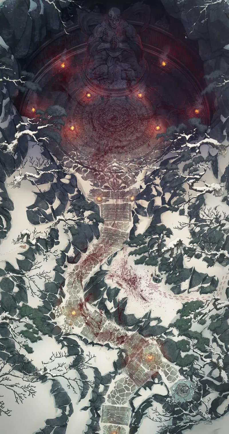 Cave Temple map, Massacre variant thumbnail
