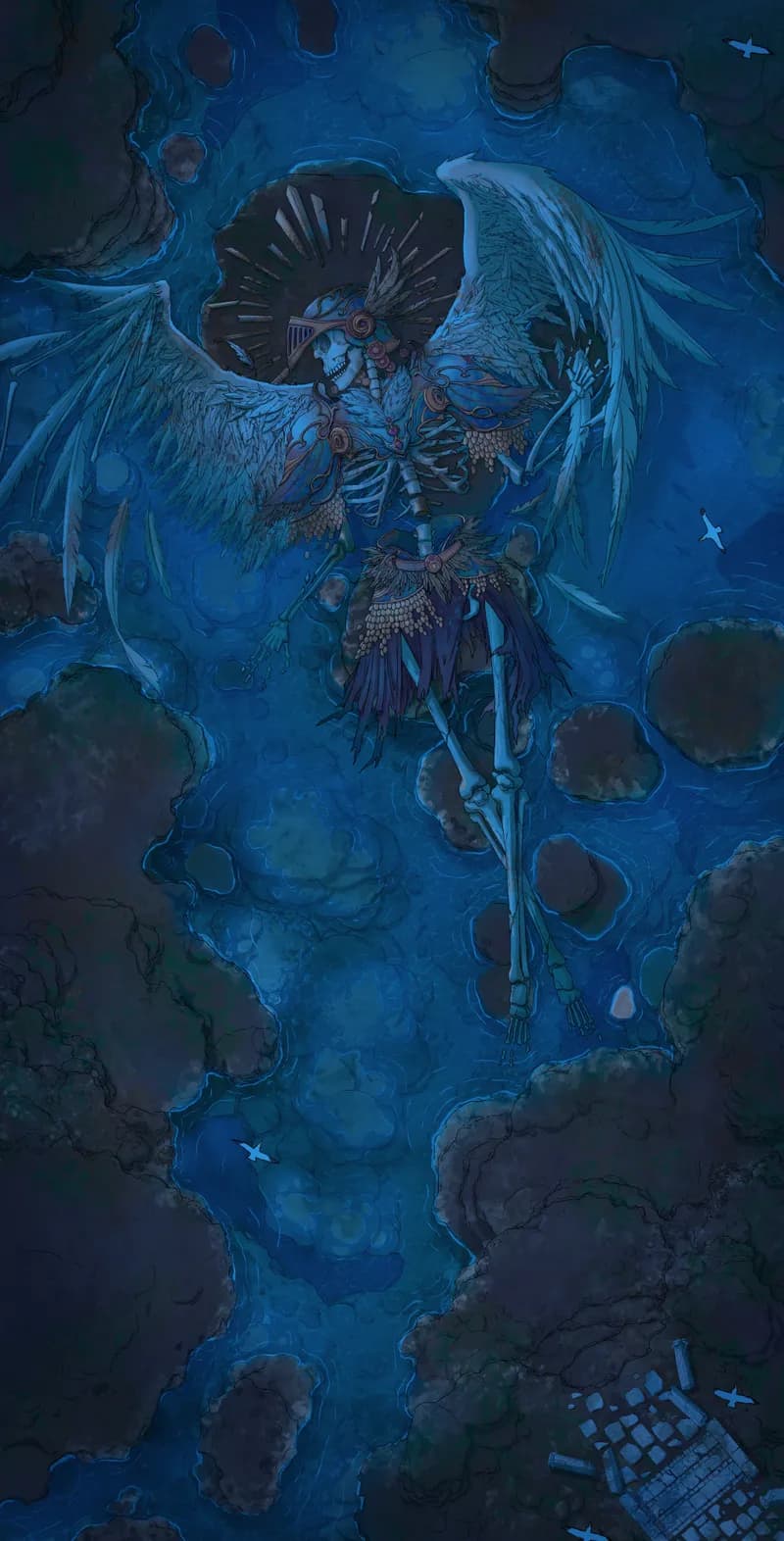 Dead Angel Reef map, No Coral Night variant thumbnail