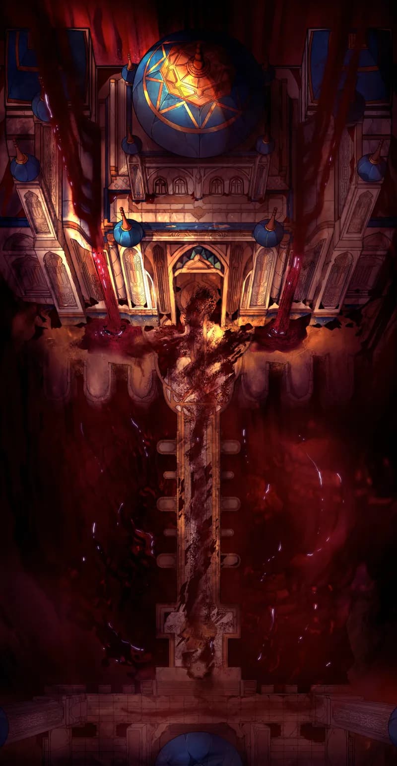 Tomb of Sand map, Blood Temple variant thumbnail