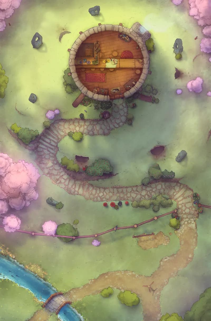 Badger Hill map, Spring variant thumbnail