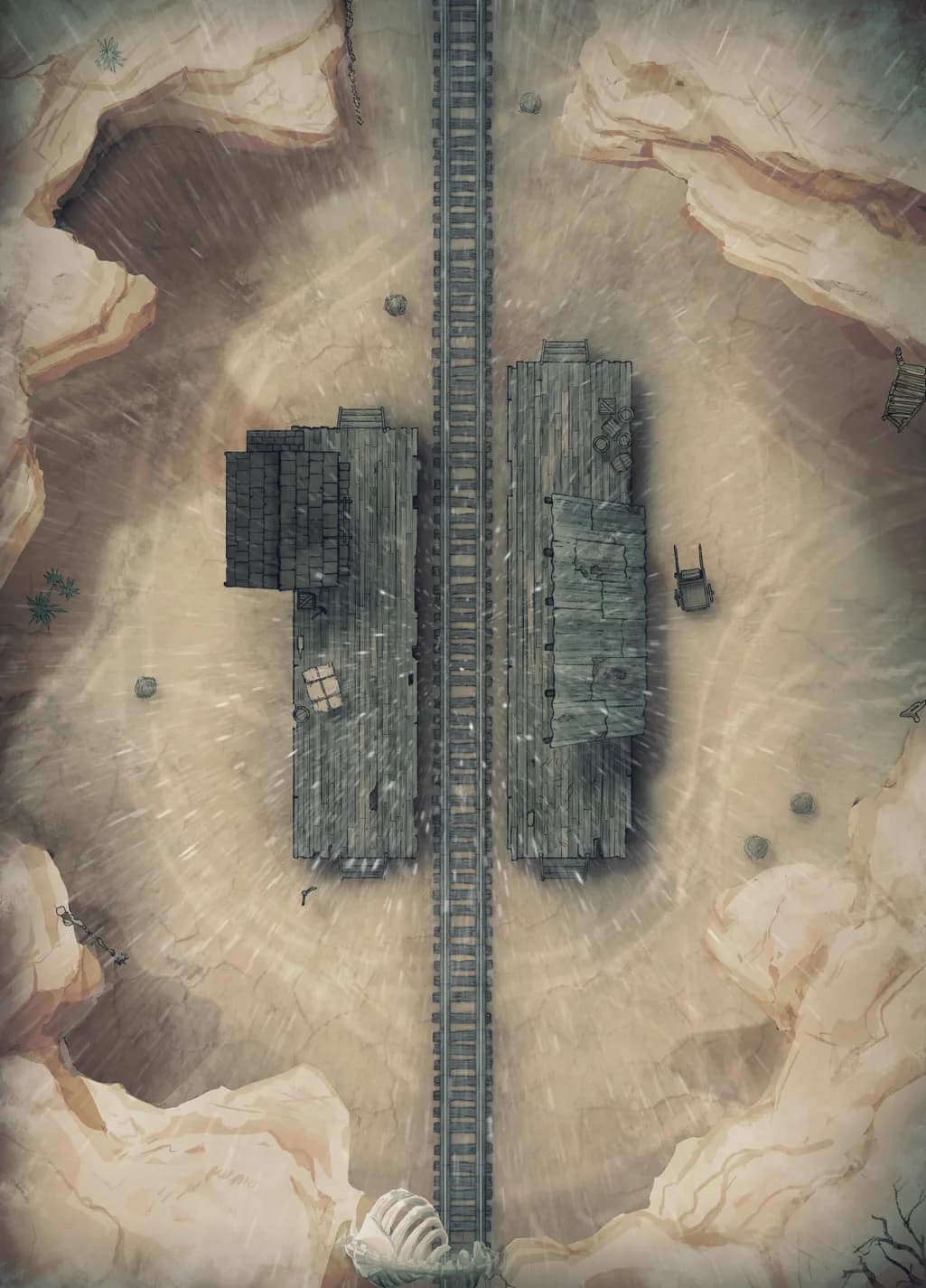 Desert Canyon map, Rain Station variant thumbnail