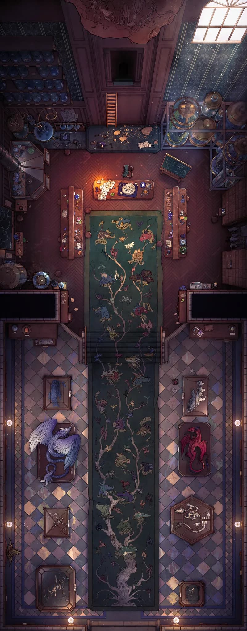 Monster Genealogy Lab map, Secret Passage variant thumbnail