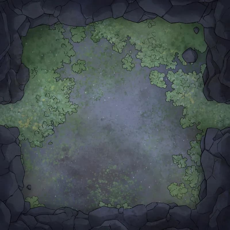 Modular Caves map, Mossy Rocks 03 variant thumbnail