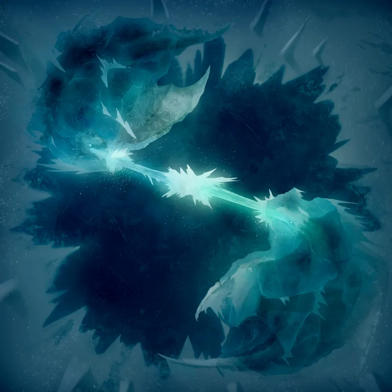 Remote Ice Village map, Dragon Battle Night variant thumbnail